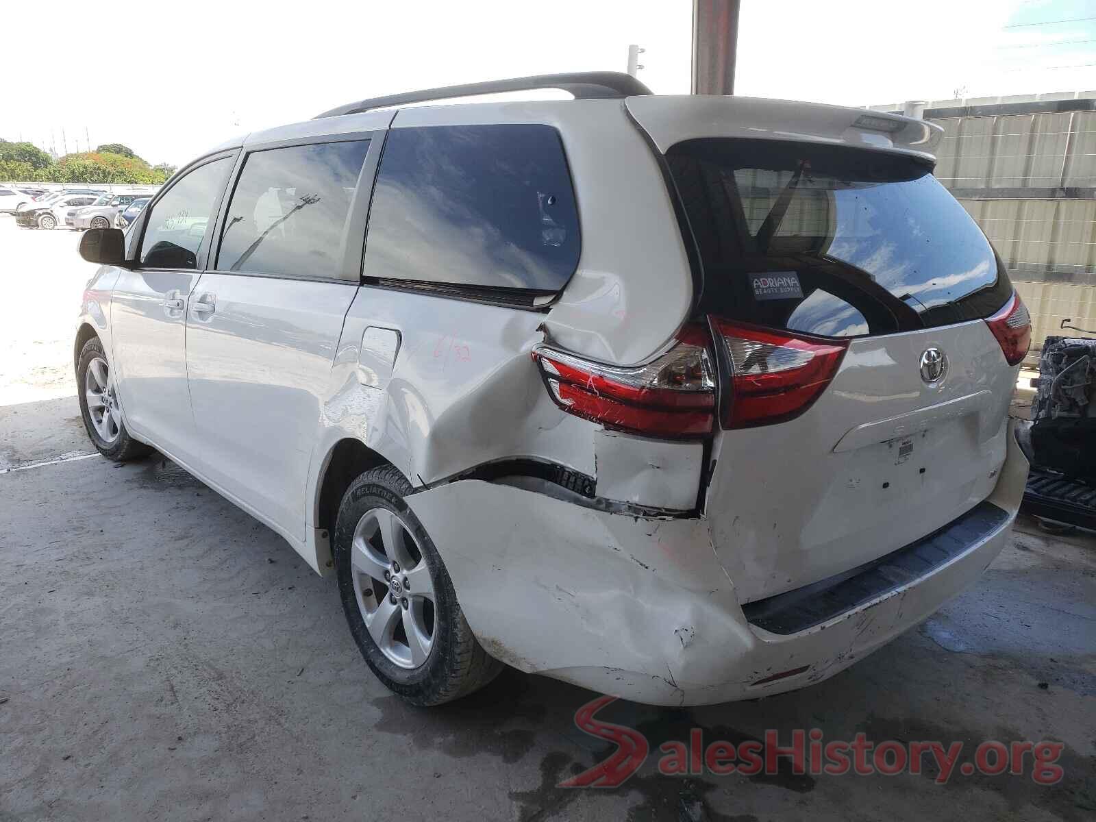 5TDKZ3DC0HS889458 2017 TOYOTA SIENNA