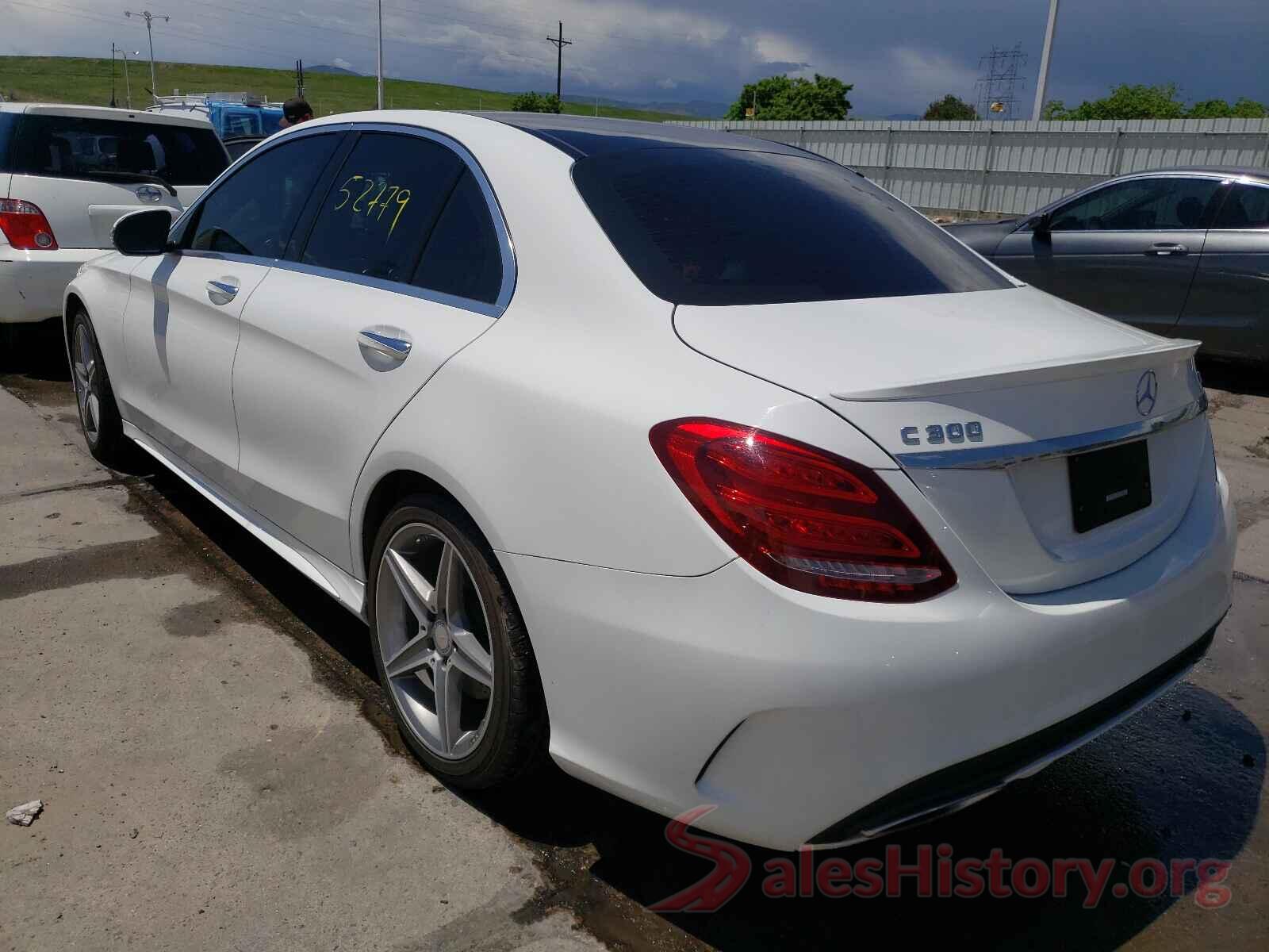 55SWF4KB0HU204856 2017 MERCEDES-BENZ C CLASS