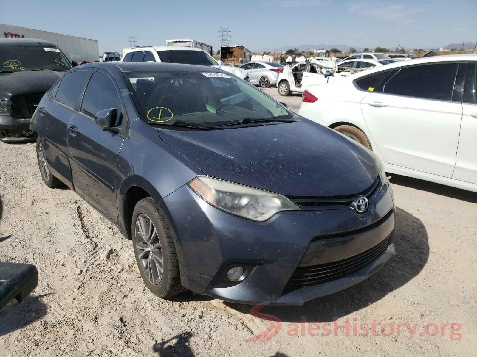 5YFBURHE0GP386923 2016 TOYOTA COROLLA