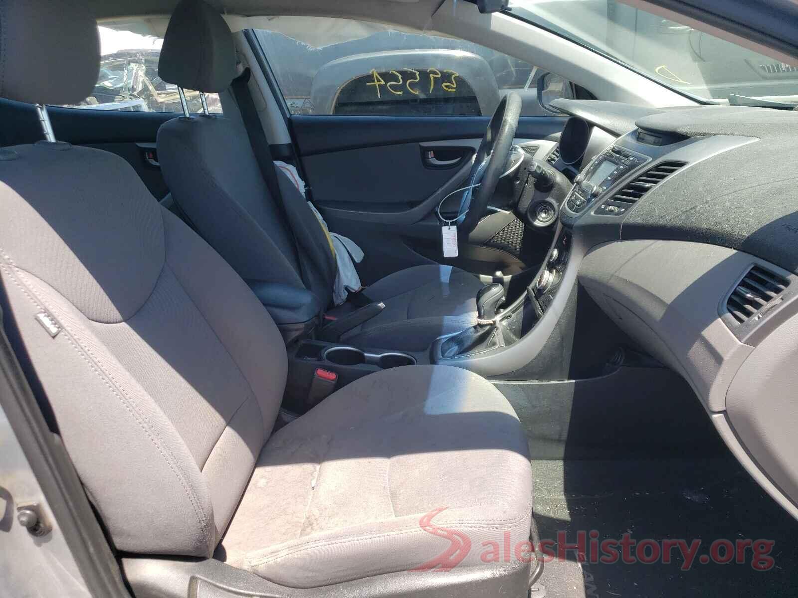 5NPDH4AE5GH658017 2016 HYUNDAI ELANTRA