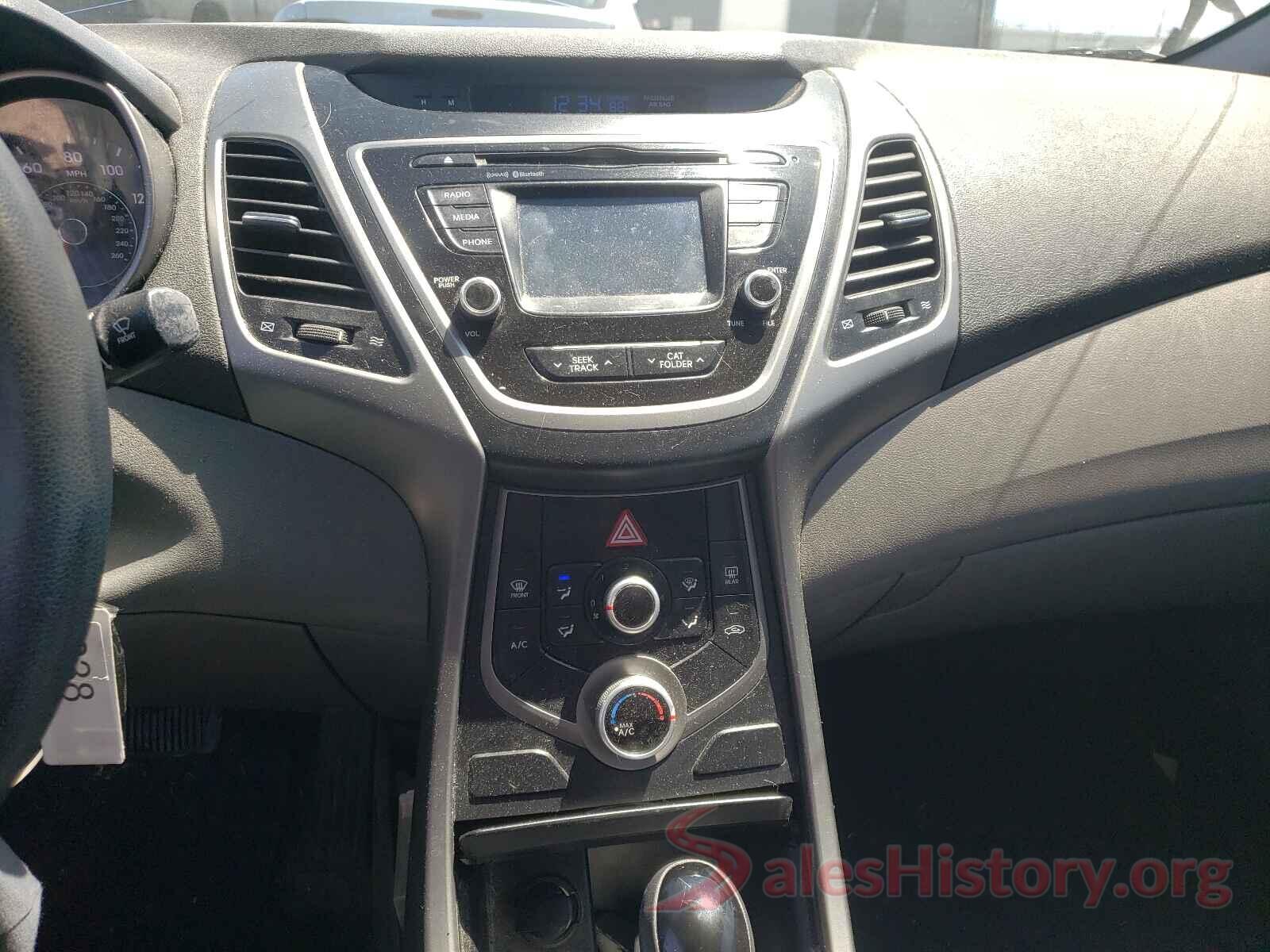 5NPDH4AE5GH658017 2016 HYUNDAI ELANTRA