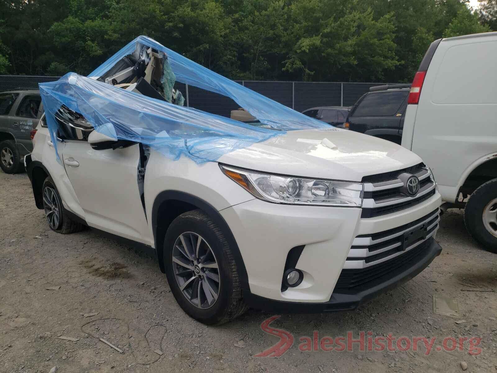 5TDJZRFH7KS718950 2019 TOYOTA HIGHLANDER