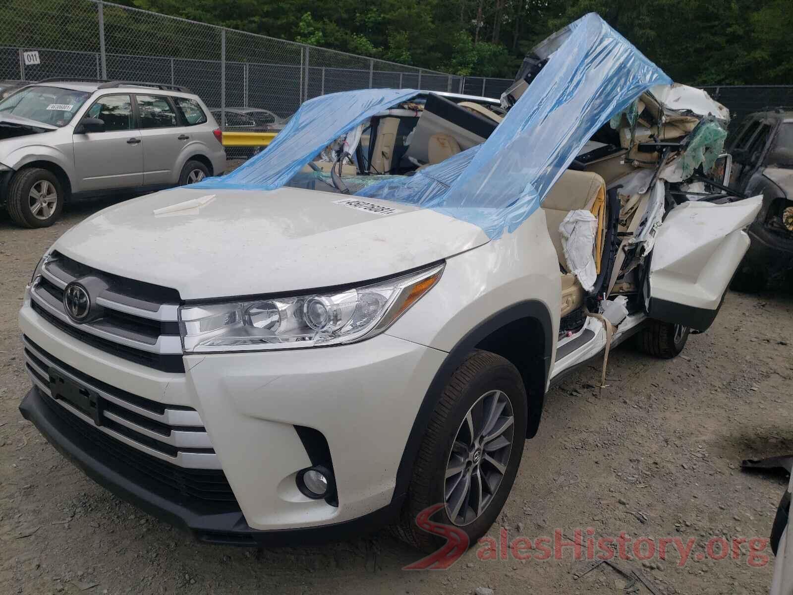 5TDJZRFH7KS718950 2019 TOYOTA HIGHLANDER