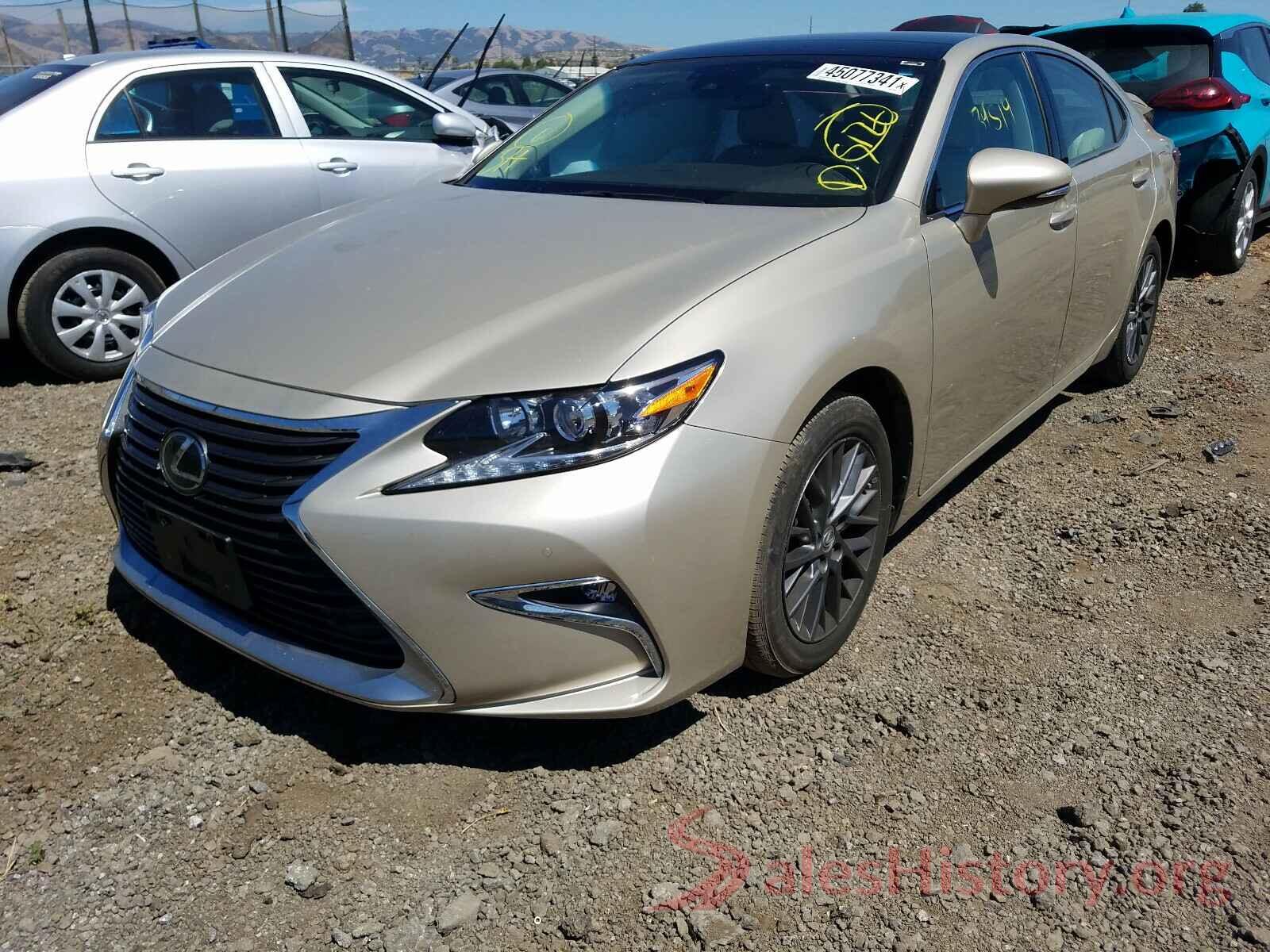 58ABK1GG6JU085467 2018 LEXUS ES350