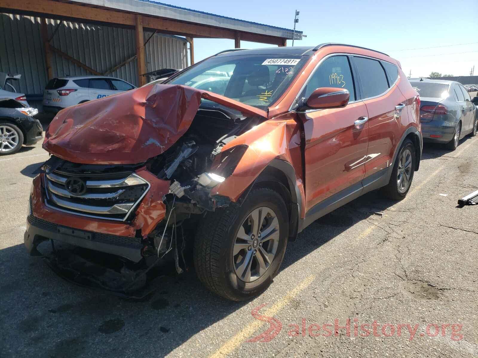 5XYZUDLB0GG363855 2016 HYUNDAI SANTA FE