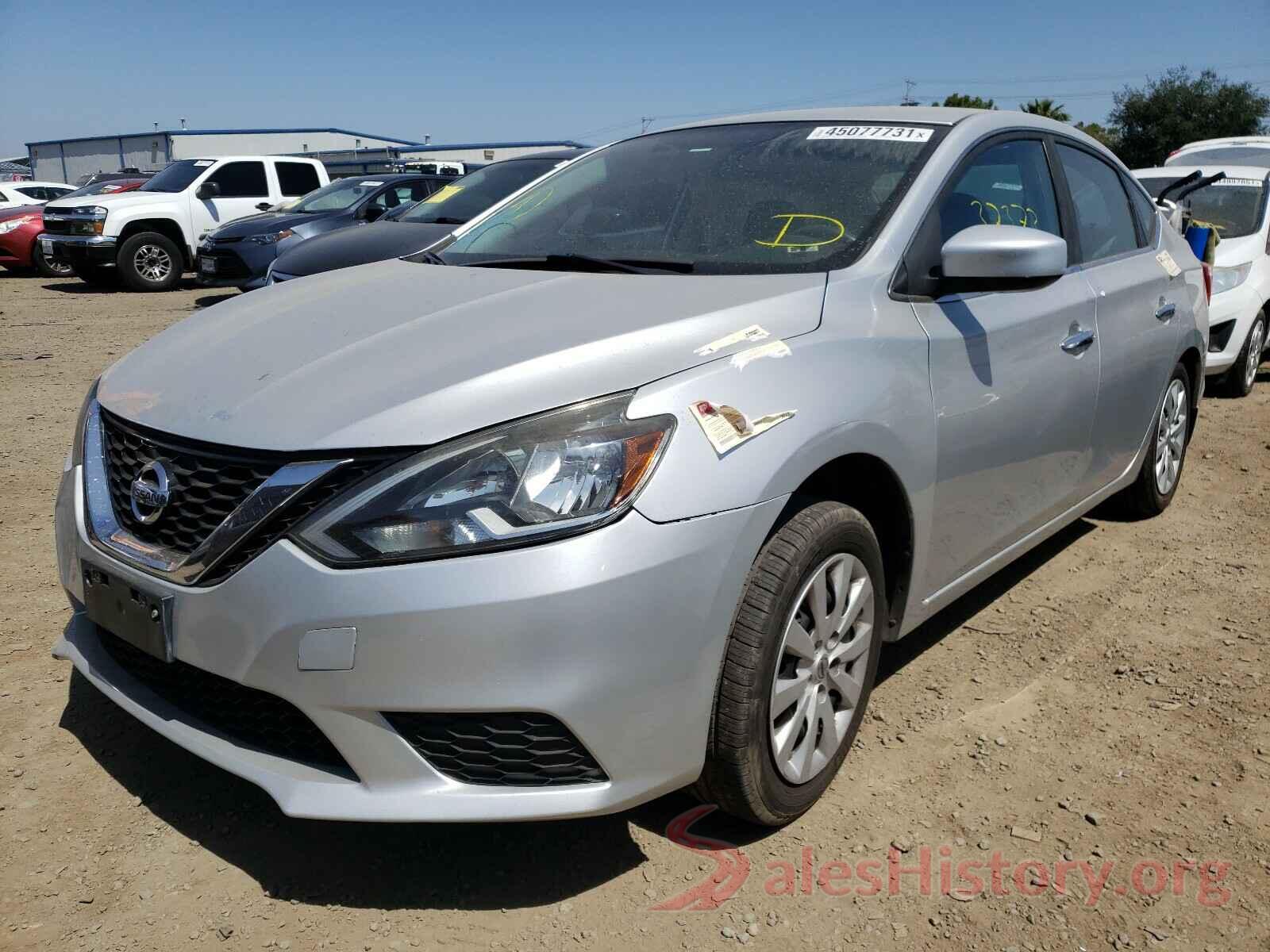 3N1AB7AP3GL670242 2016 NISSAN SENTRA