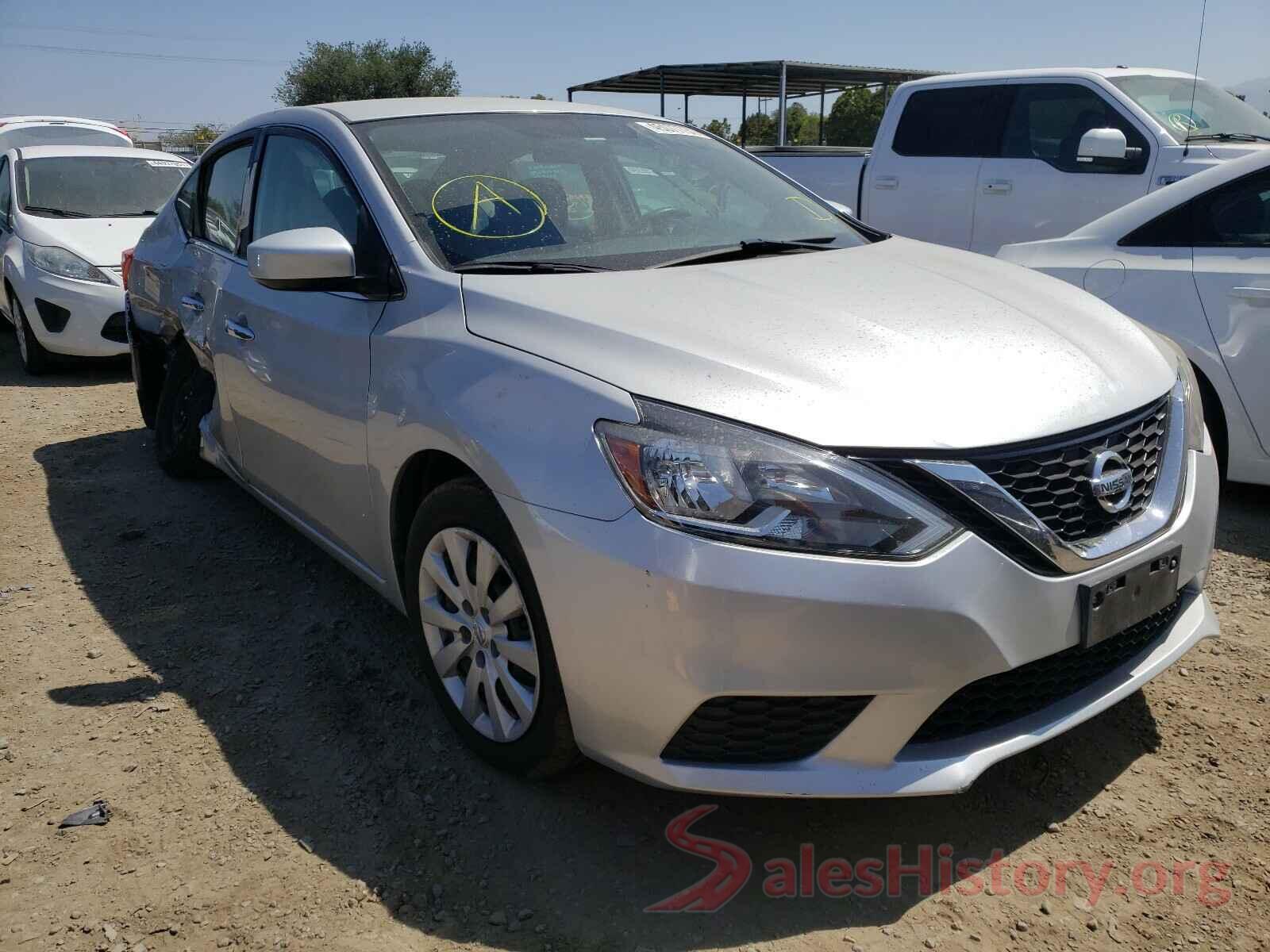 3N1AB7AP3GL670242 2016 NISSAN SENTRA