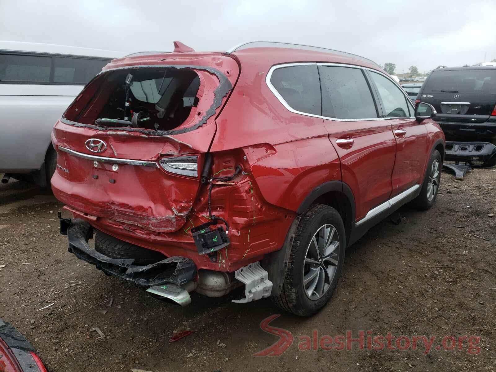 5NMS53AD7KH041712 2019 HYUNDAI SANTA FE