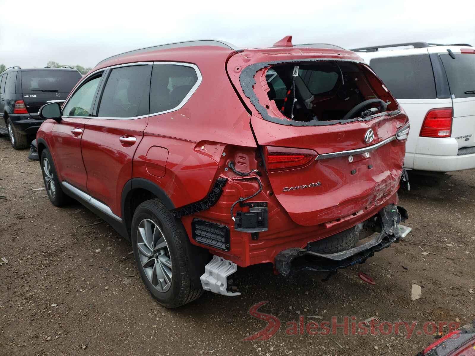 5NMS53AD7KH041712 2019 HYUNDAI SANTA FE