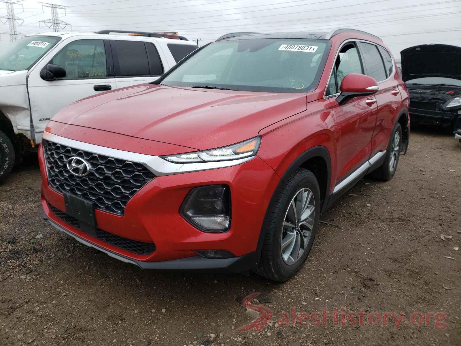 5NMS53AD7KH041712 2019 HYUNDAI SANTA FE