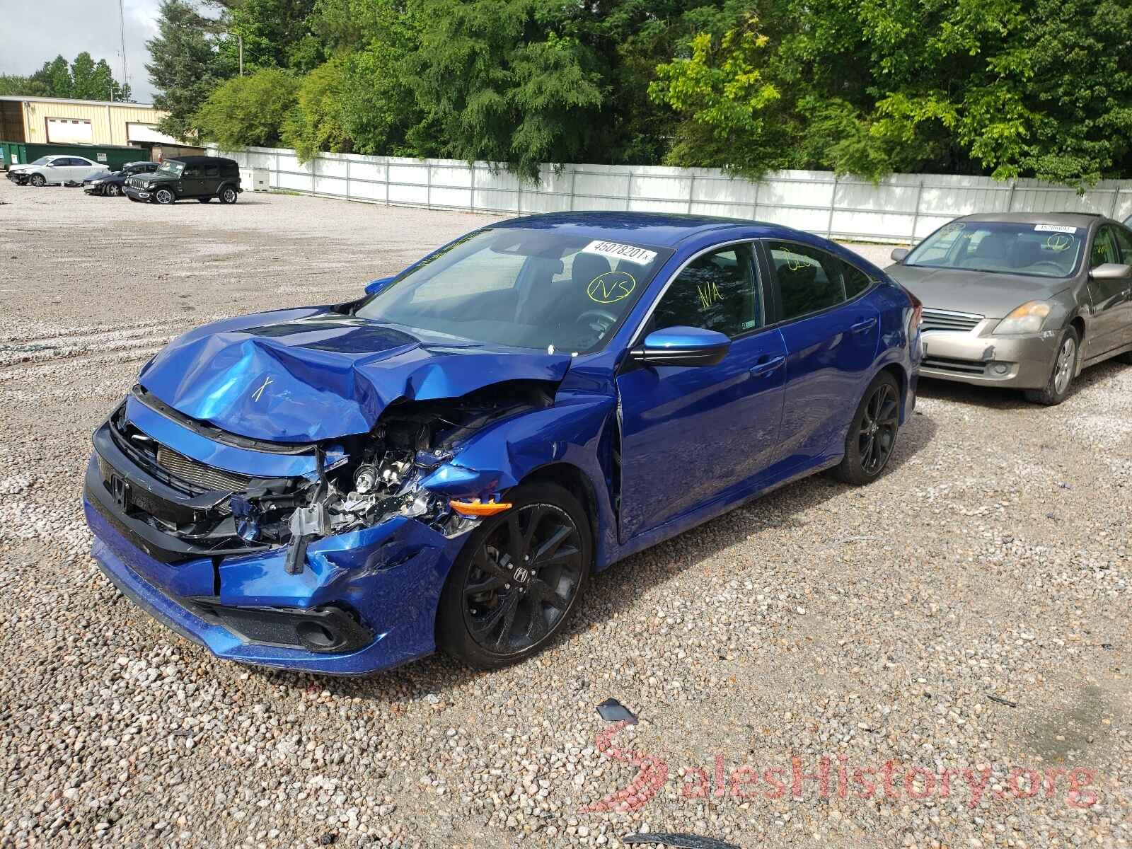 2HGFC2F81KH525112 2019 HONDA CIVIC