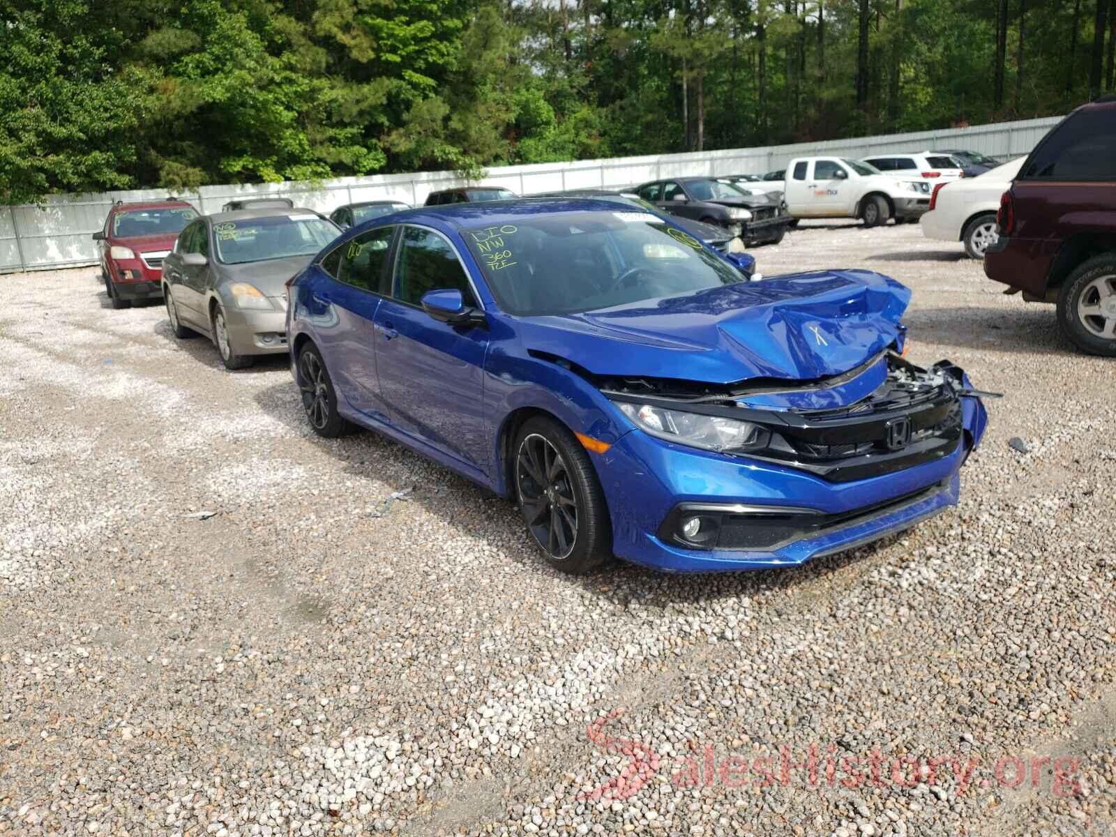 2HGFC2F81KH525112 2019 HONDA CIVIC