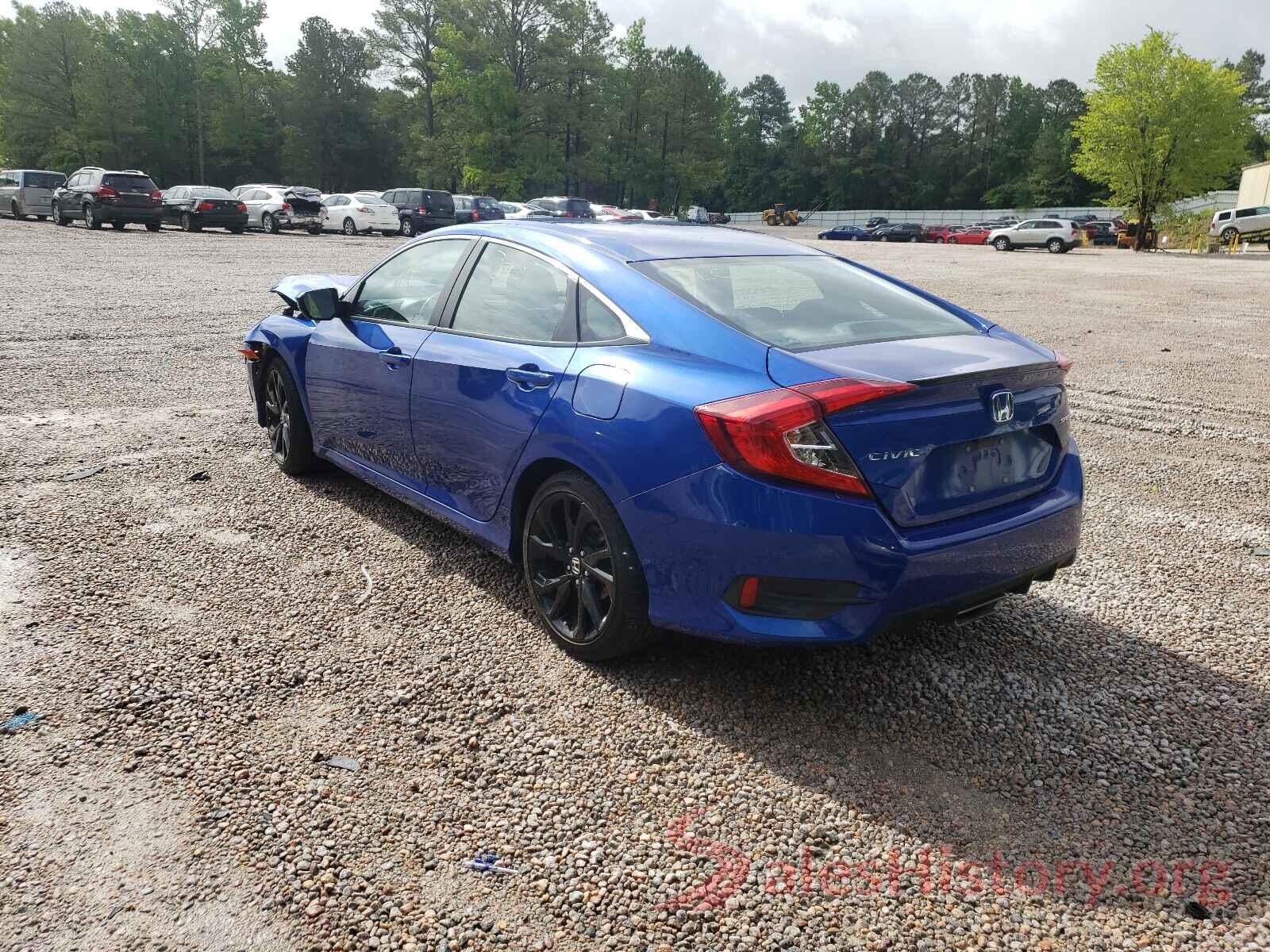 2HGFC2F81KH525112 2019 HONDA CIVIC