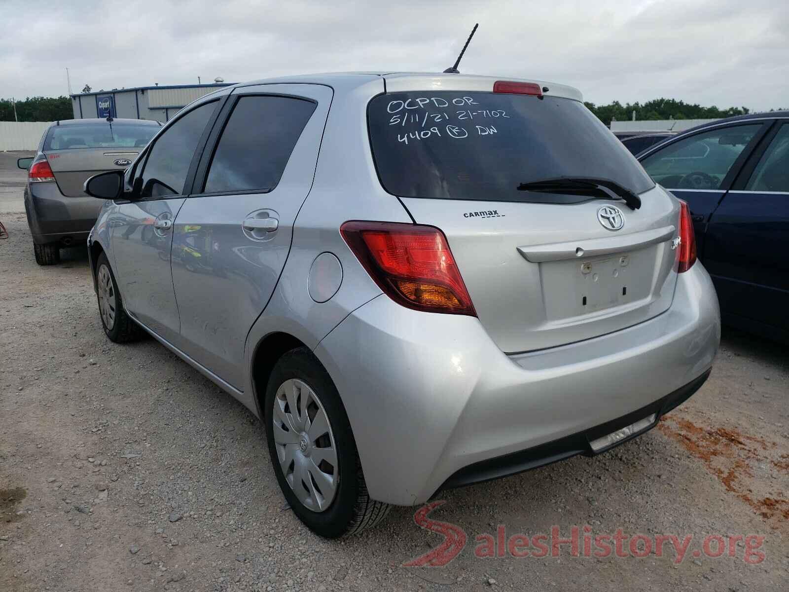 VNKKTUD30HA084409 2017 TOYOTA YARIS