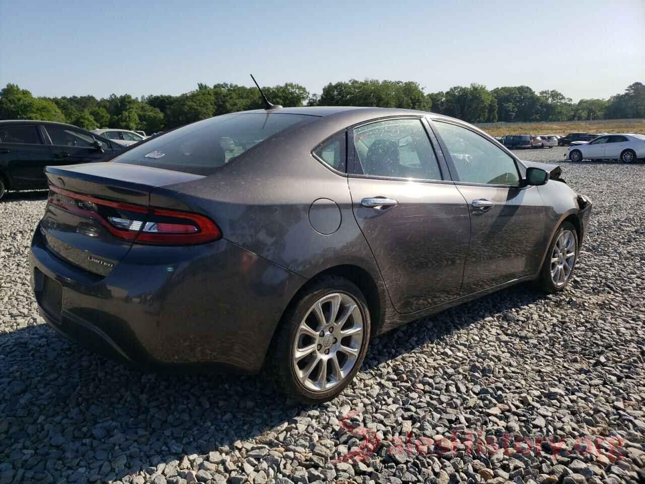 1C3CDFCB4GD645596 2016 DODGE DART