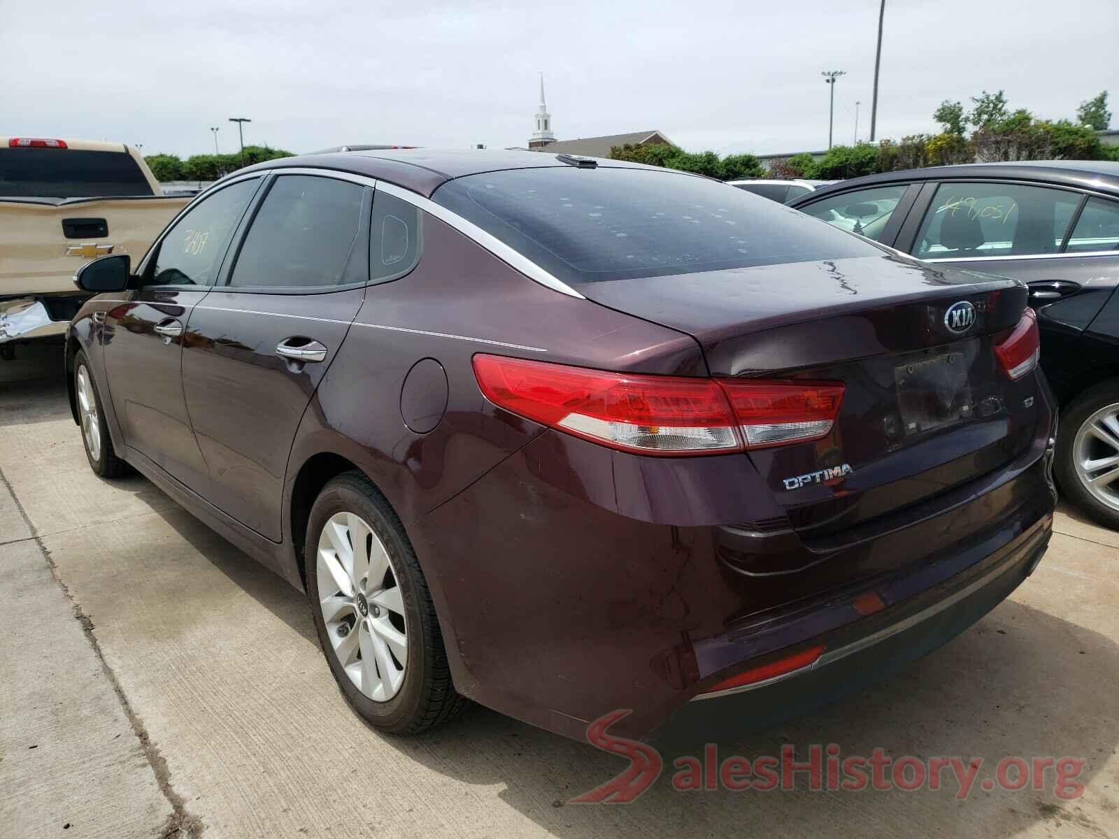 5XXGU4L35GG003484 2016 KIA OPTIMA