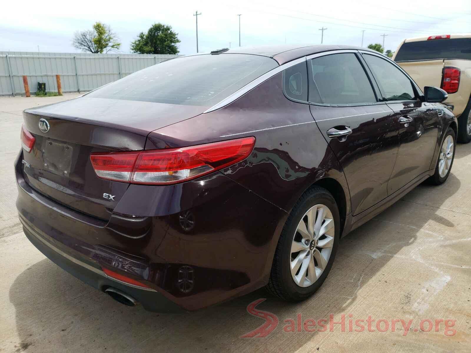 5XXGU4L35GG003484 2016 KIA OPTIMA