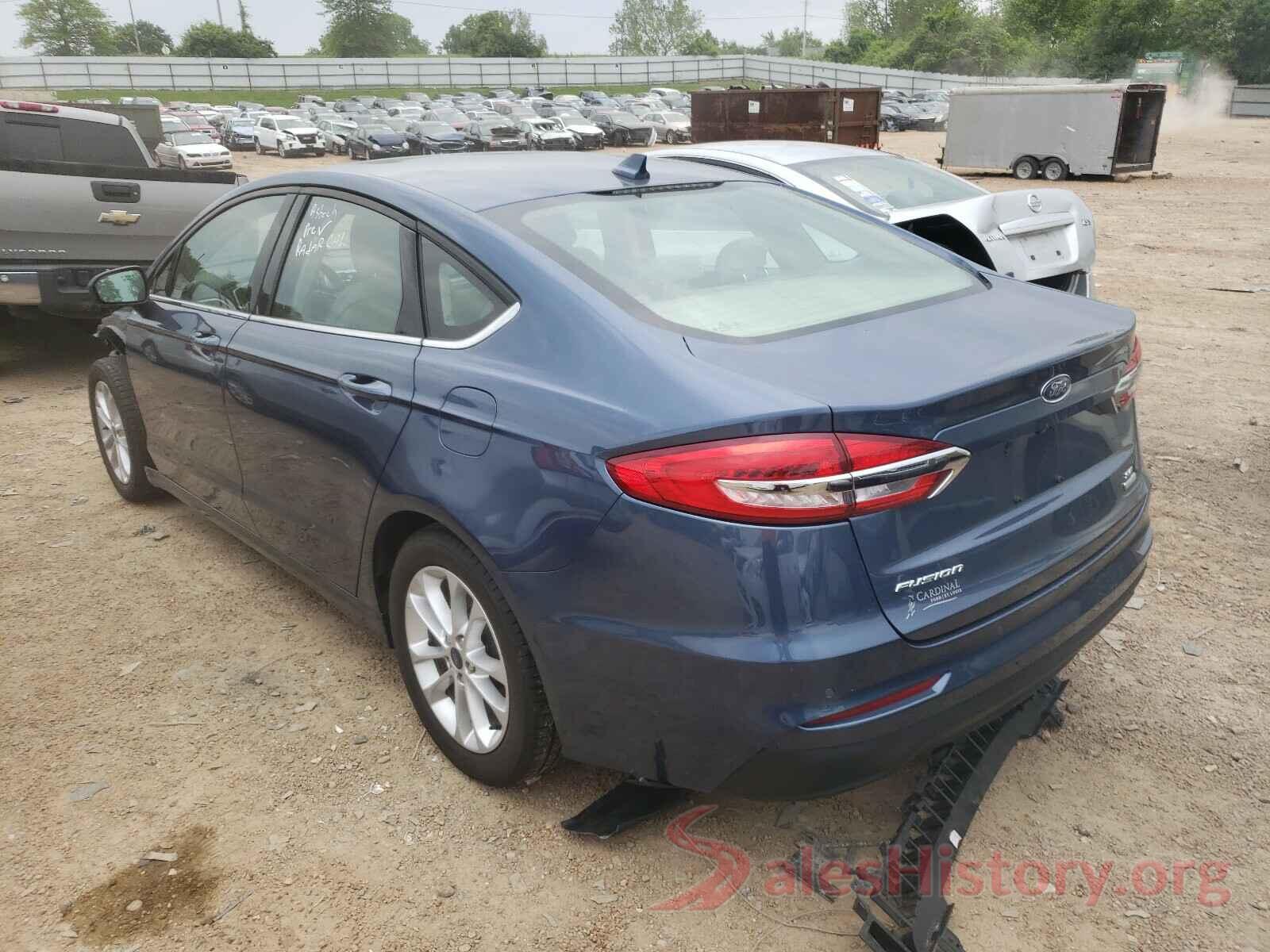 3FA6P0HD2KR224280 2019 FORD FUSION