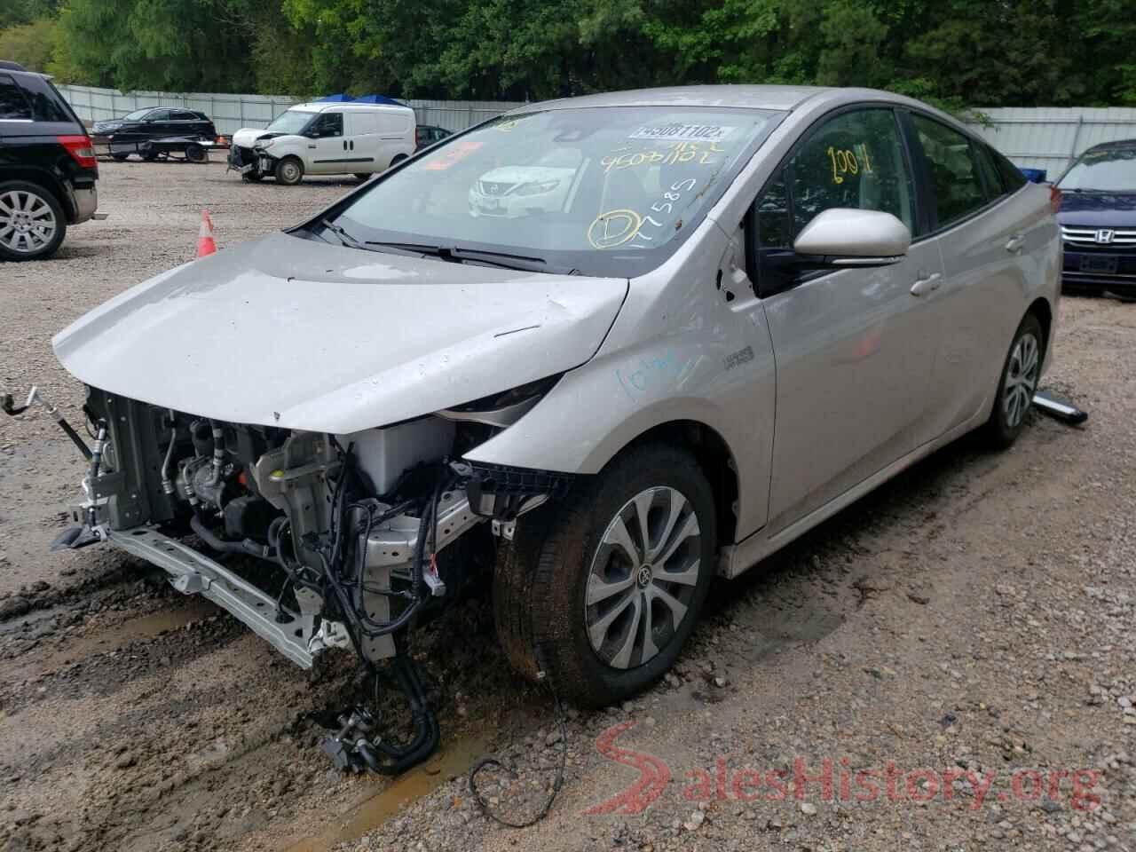 JTDKAMFP7M3177585 2021 TOYOTA PRIUS