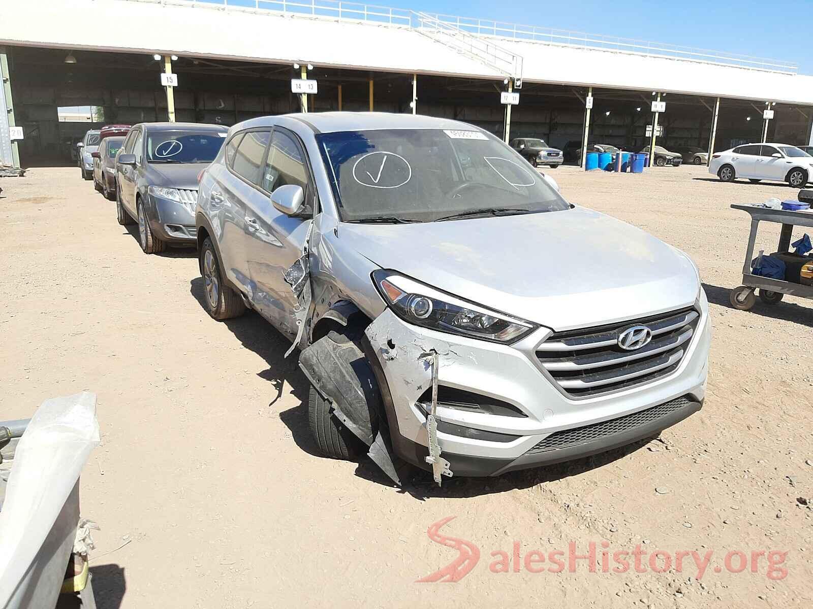 KM8J23A43HU551590 2017 HYUNDAI TUCSON