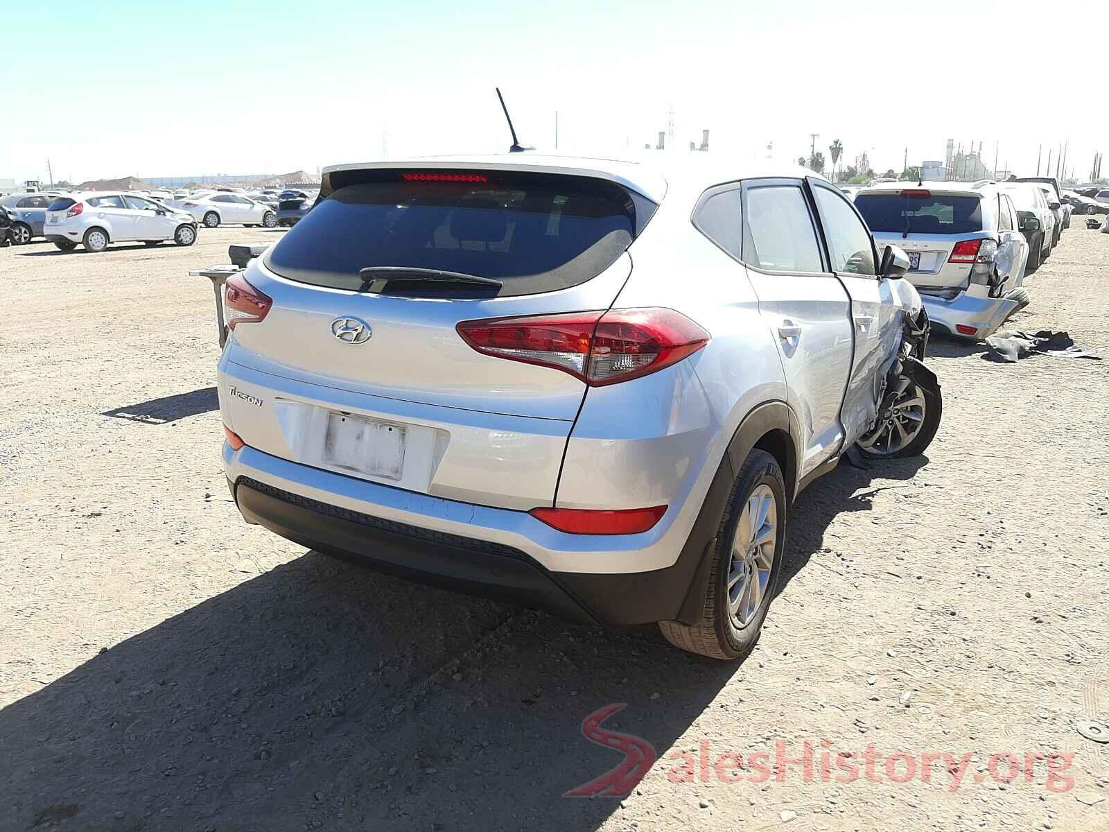 KM8J23A43HU551590 2017 HYUNDAI TUCSON