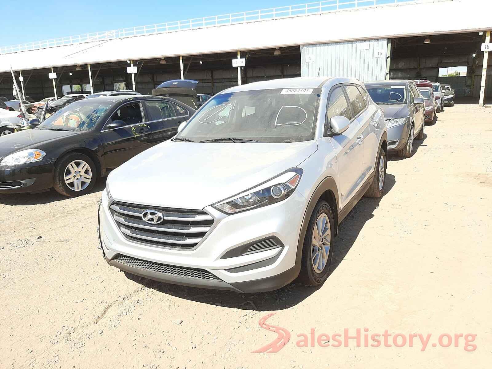 KM8J23A43HU551590 2017 HYUNDAI TUCSON