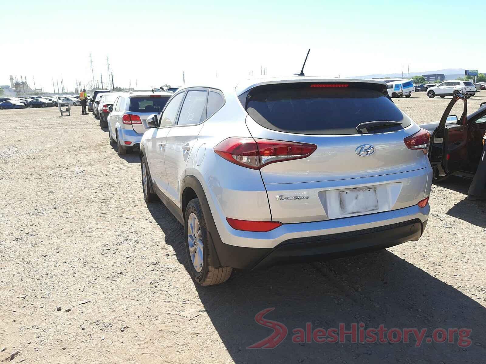 KM8J23A43HU551590 2017 HYUNDAI TUCSON