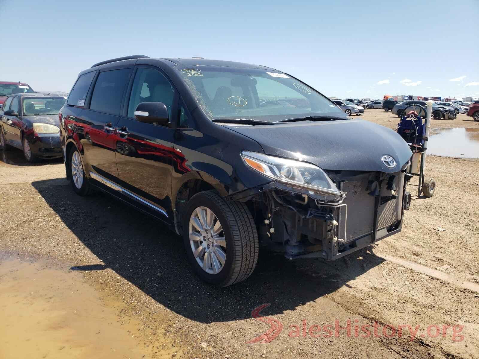 5TDDZ3DC6HS160678 2017 TOYOTA SIENNA