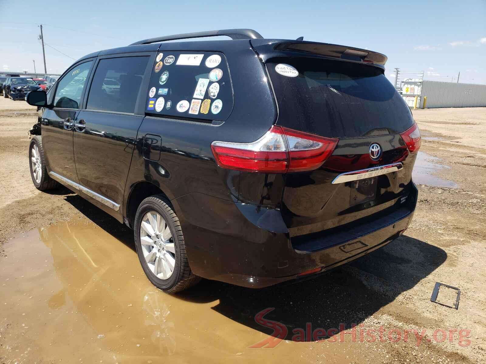 5TDDZ3DC6HS160678 2017 TOYOTA SIENNA