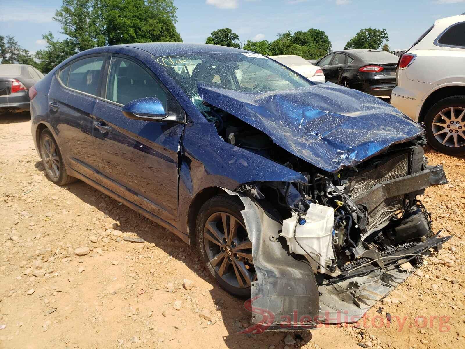 5NPD84LF8JH232870 2018 HYUNDAI ELANTRA