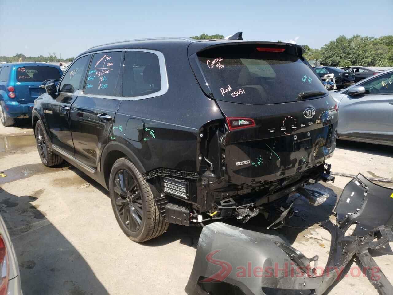 5XYP5DHC4MG122673 2021 KIA TELLURIDE