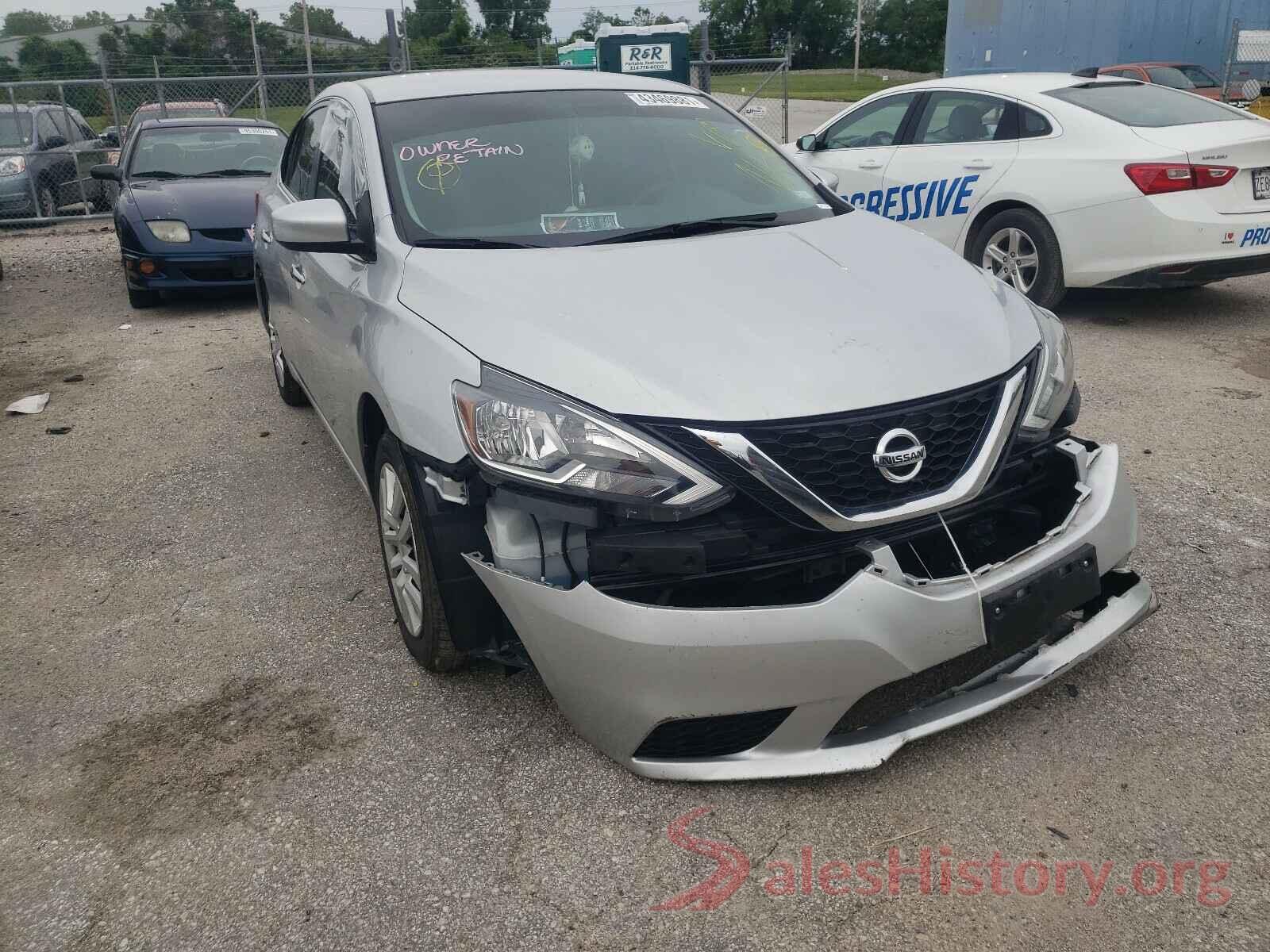 3N1AB7APXKY244771 2019 NISSAN SENTRA