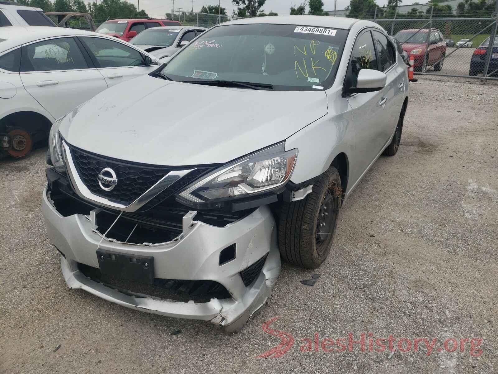 3N1AB7APXKY244771 2019 NISSAN SENTRA