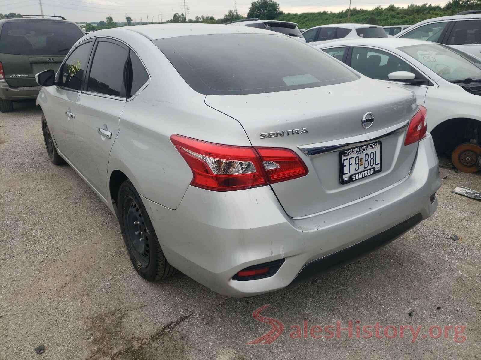 3N1AB7APXKY244771 2019 NISSAN SENTRA