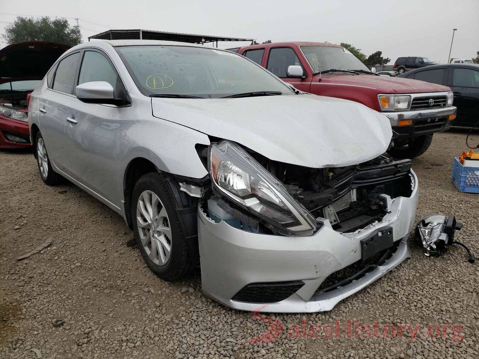 3N1AB7APXKY241658 2019 NISSAN SENTRA