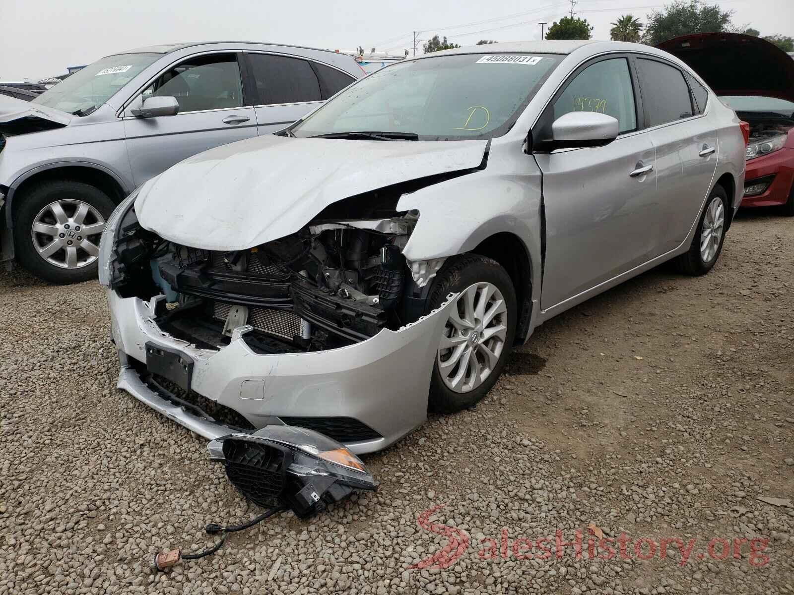 3N1AB7APXKY241658 2019 NISSAN SENTRA