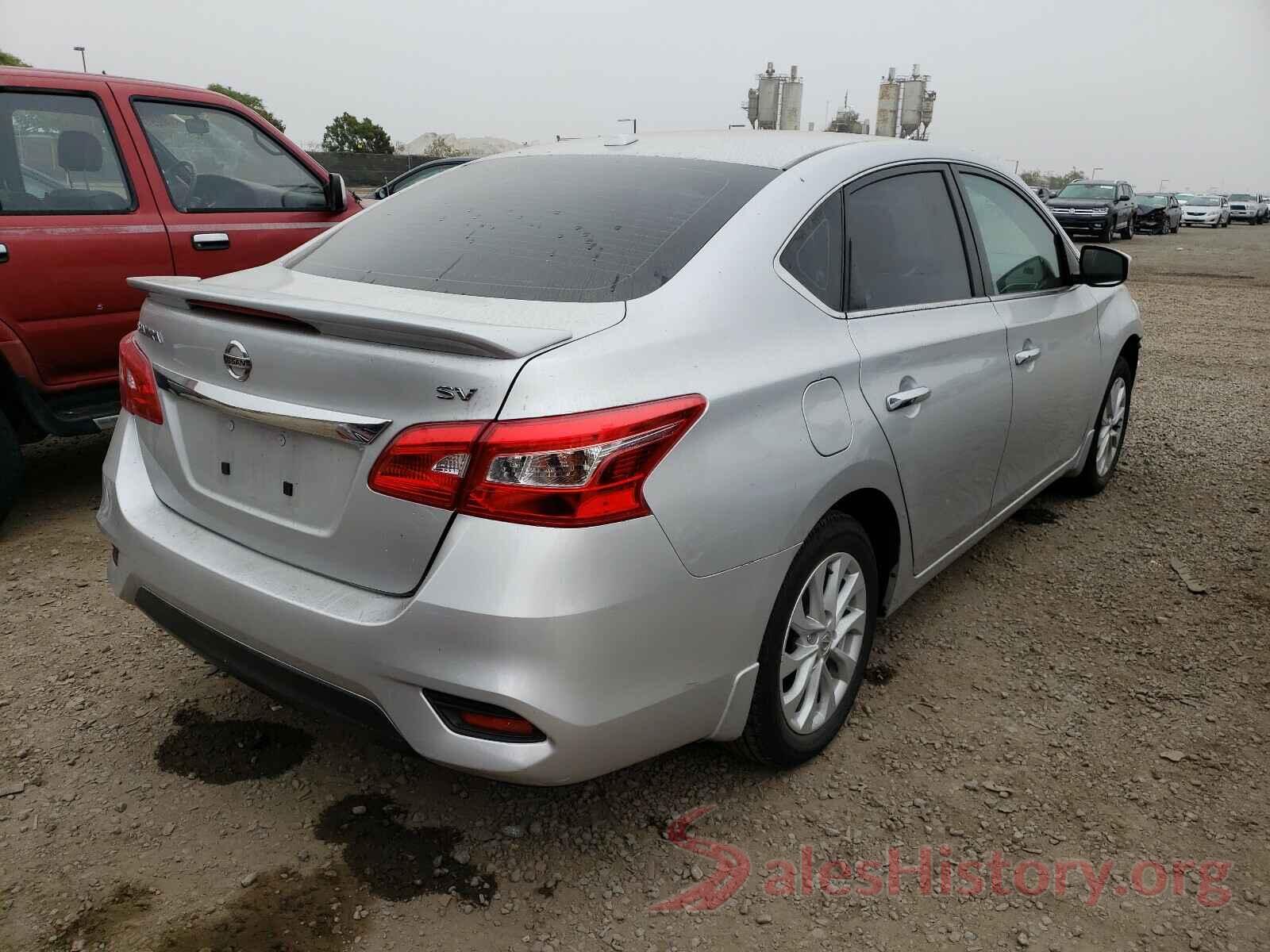 3N1AB7APXKY241658 2019 NISSAN SENTRA