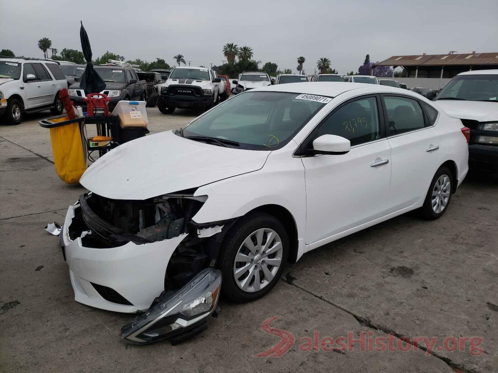 3N1AB7AP0KY437429 2019 NISSAN SENTRA