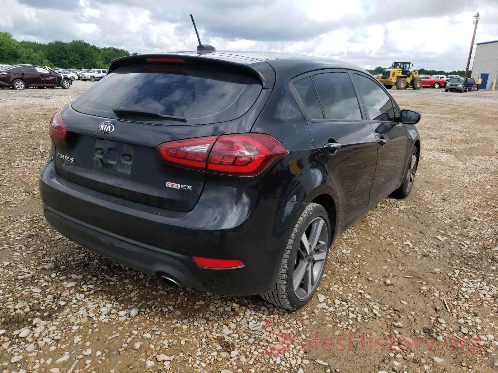 KNAFX5A82H5726848 2017 KIA FORTE