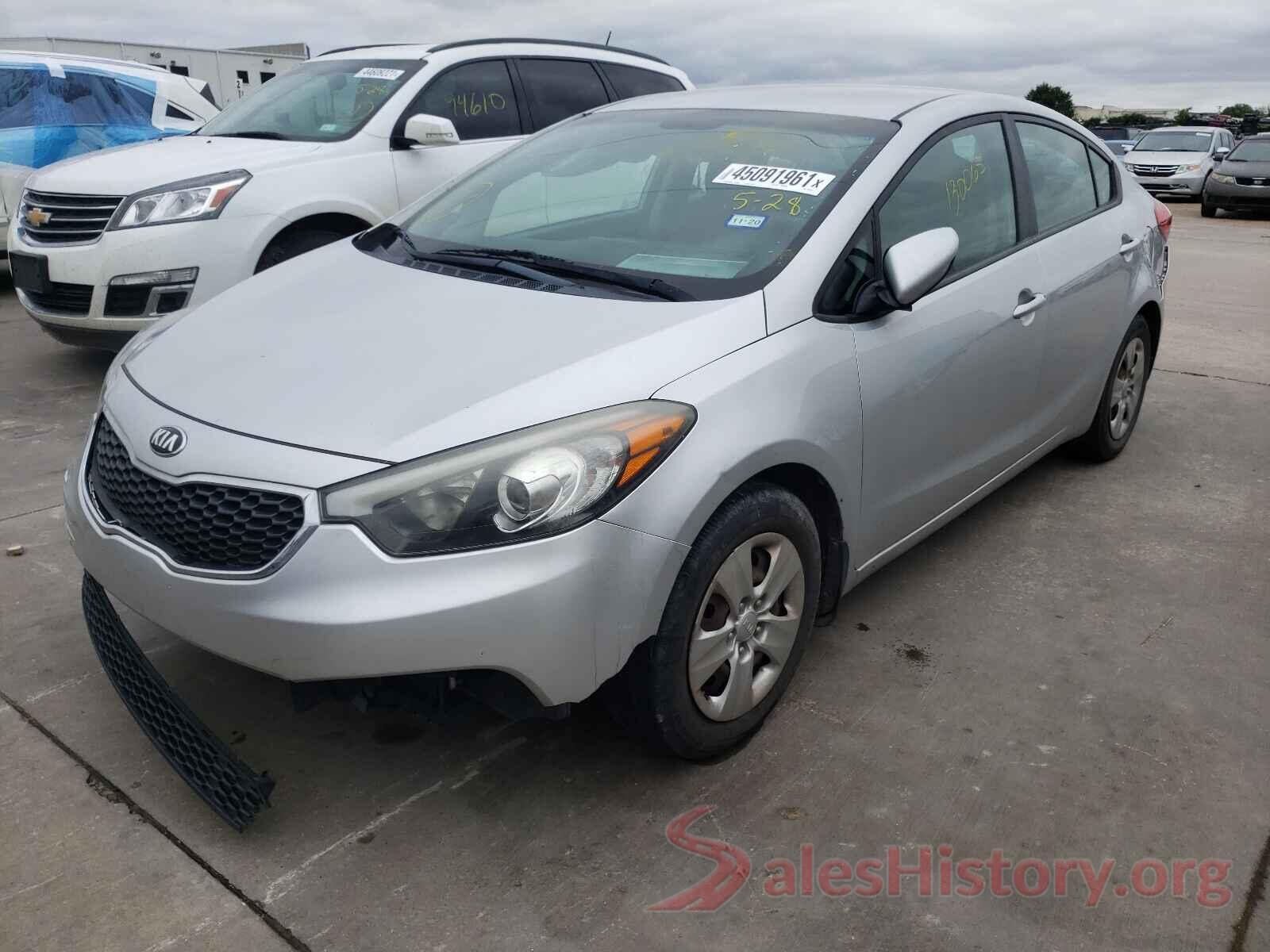 KNAFK4A67G5562955 2016 KIA FORTE