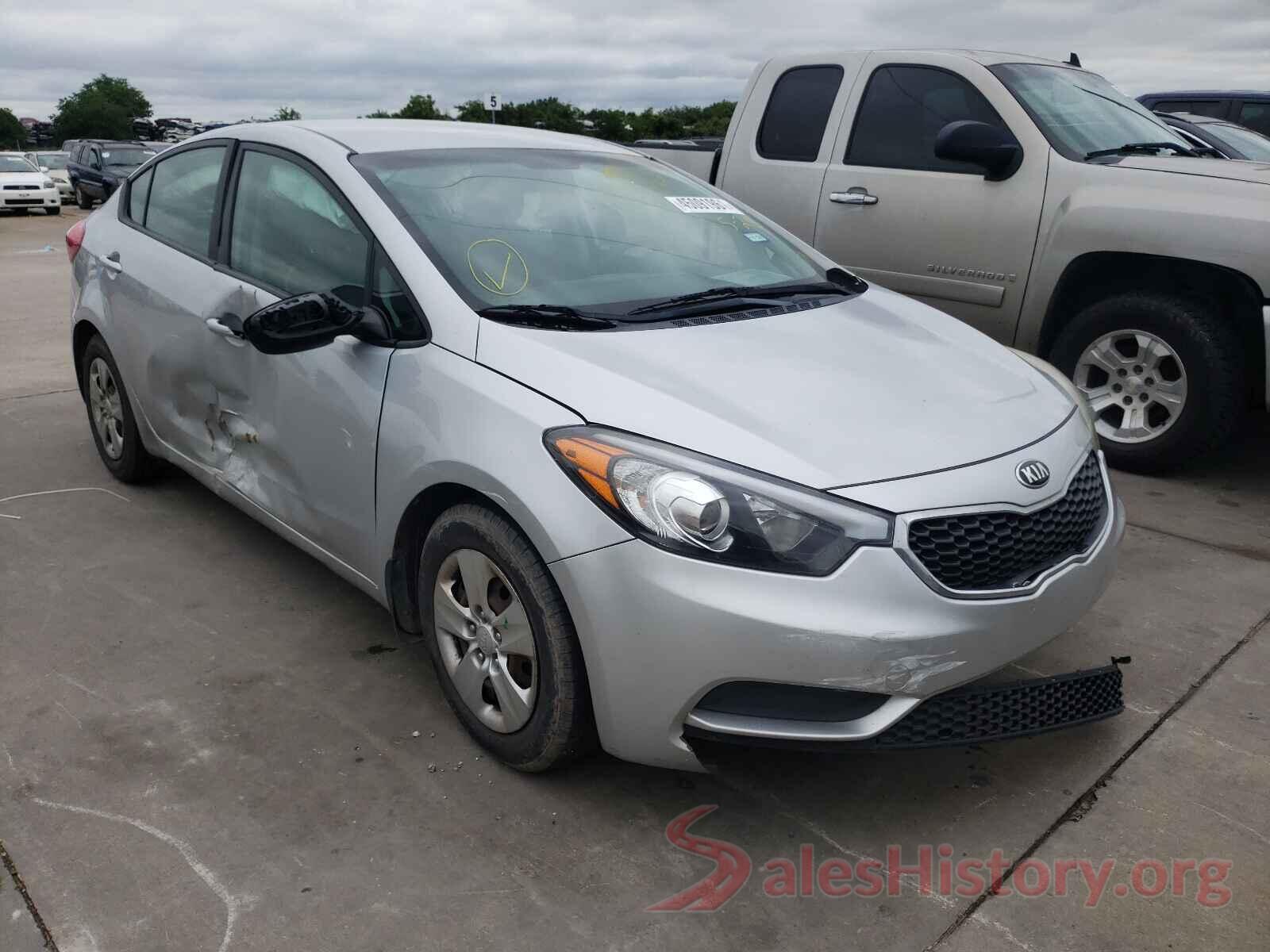 KNAFK4A67G5562955 2016 KIA FORTE