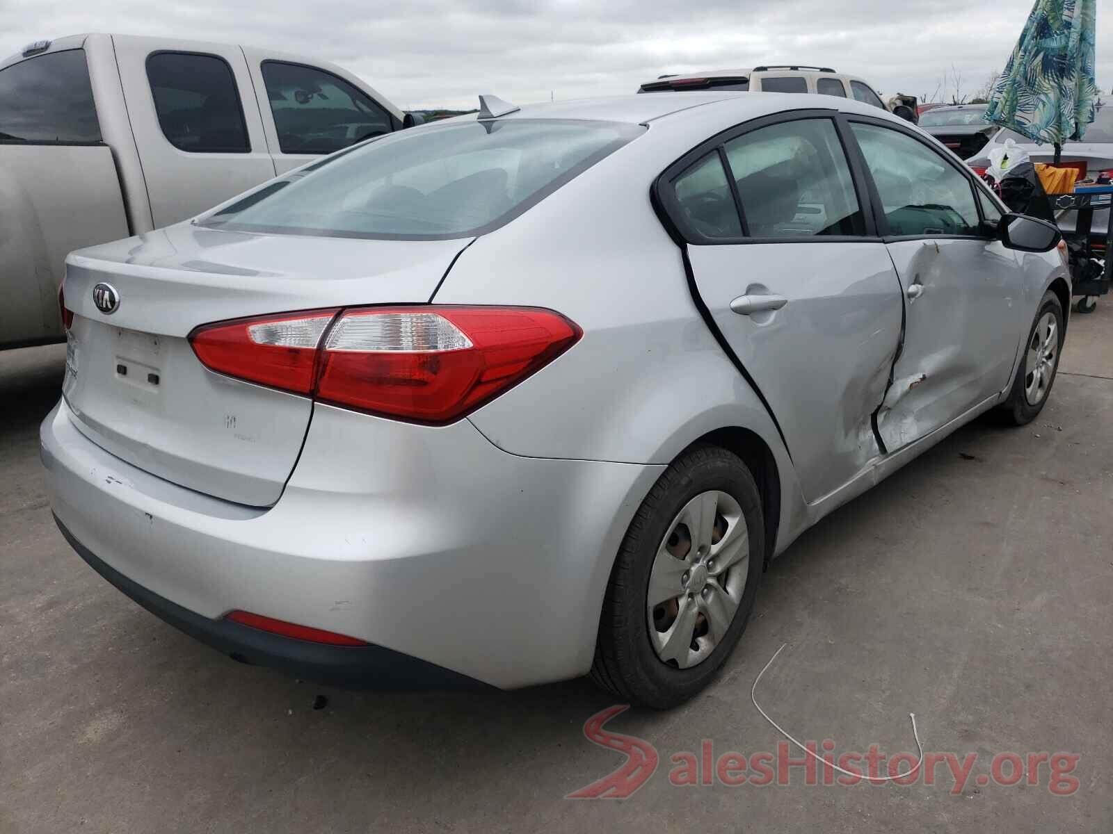 KNAFK4A67G5562955 2016 KIA FORTE