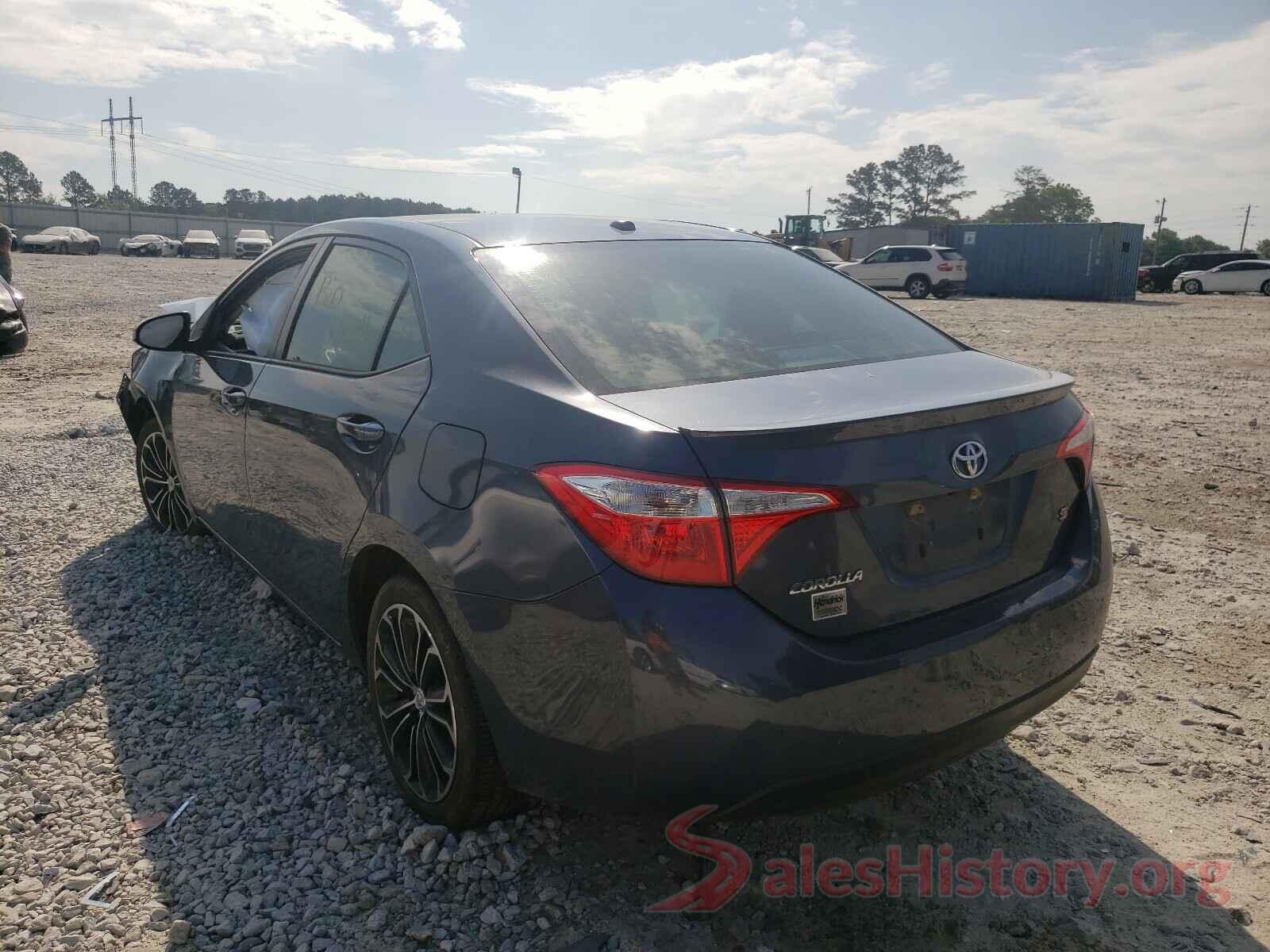 5YFBURHE6GP501203 2016 TOYOTA COROLLA