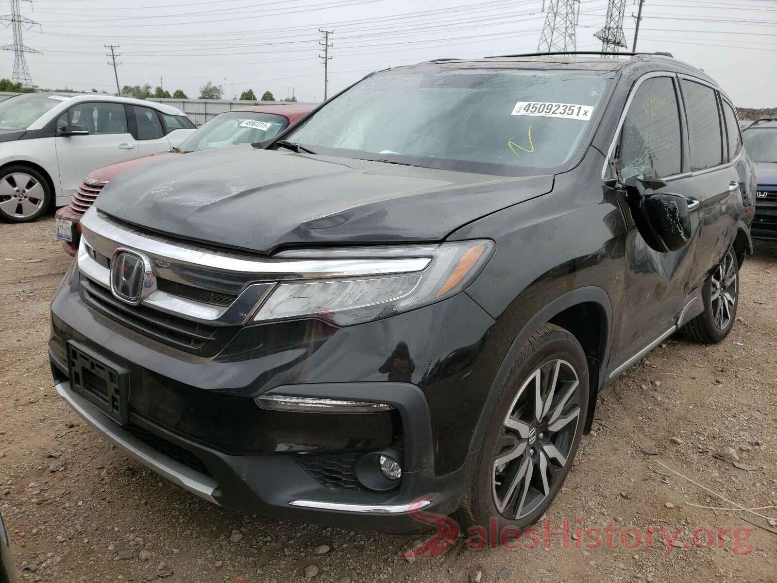 5FNYF6H01KB001848 2019 HONDA PILOT