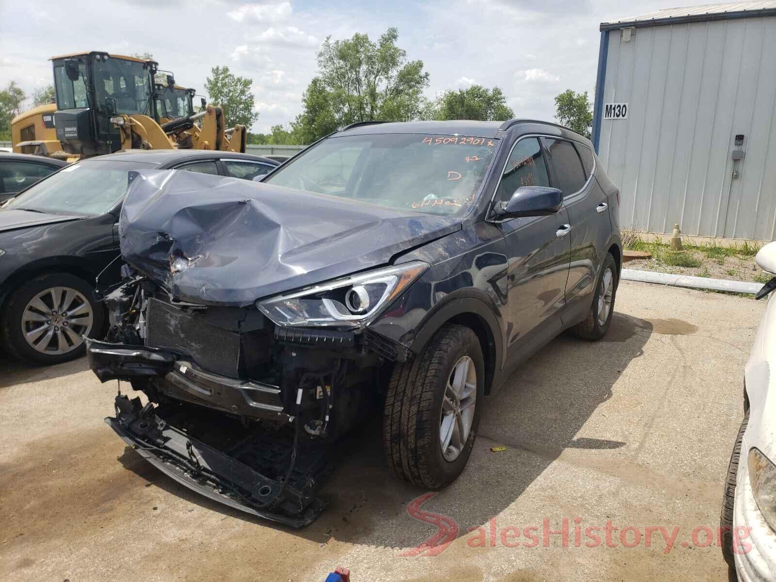 5NMZUDLB6HH027134 2017 HYUNDAI SANTA FE