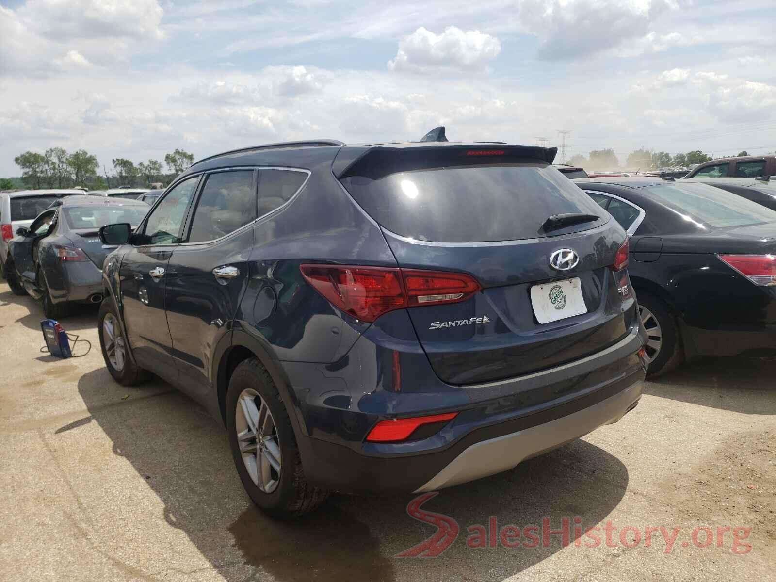 5NMZUDLB6HH027134 2017 HYUNDAI SANTA FE