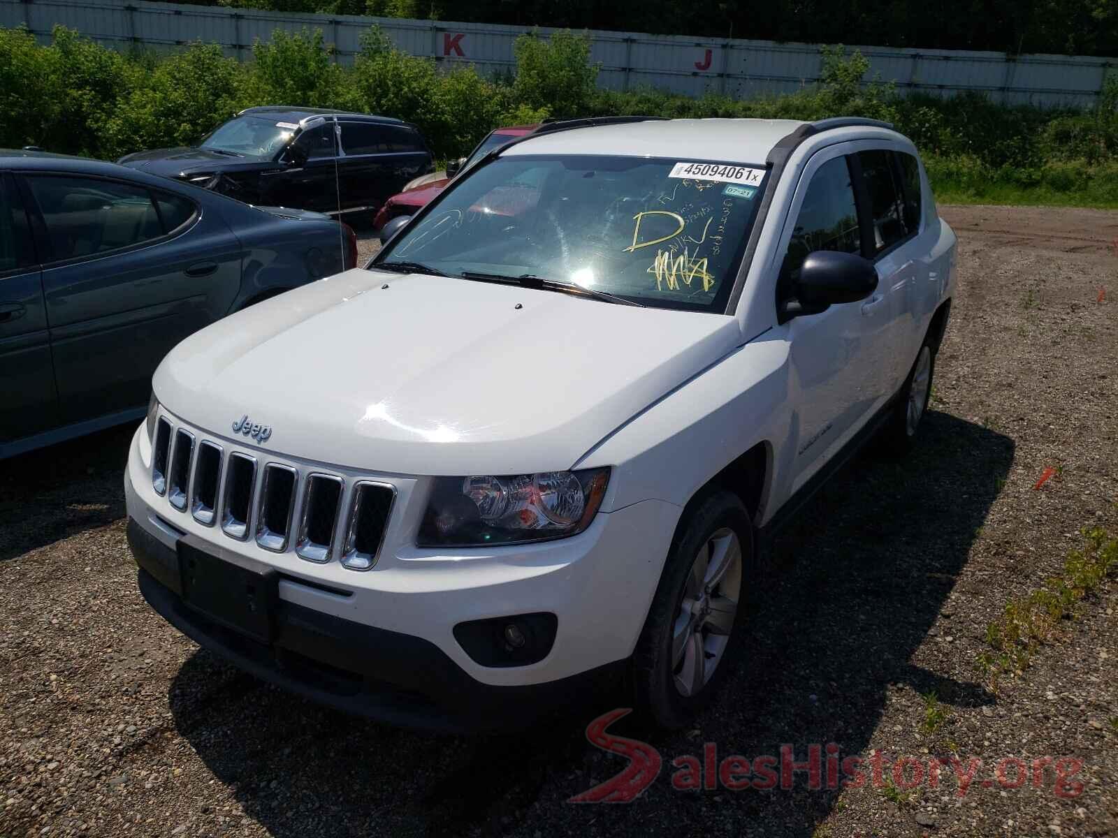 1C4NJCBA9GD634338 2016 JEEP COMPASS