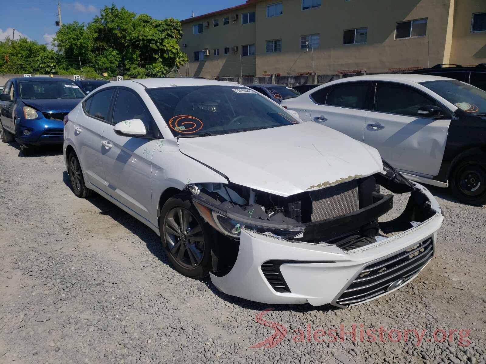 5NPD84LF6JH221544 2018 HYUNDAI ELANTRA