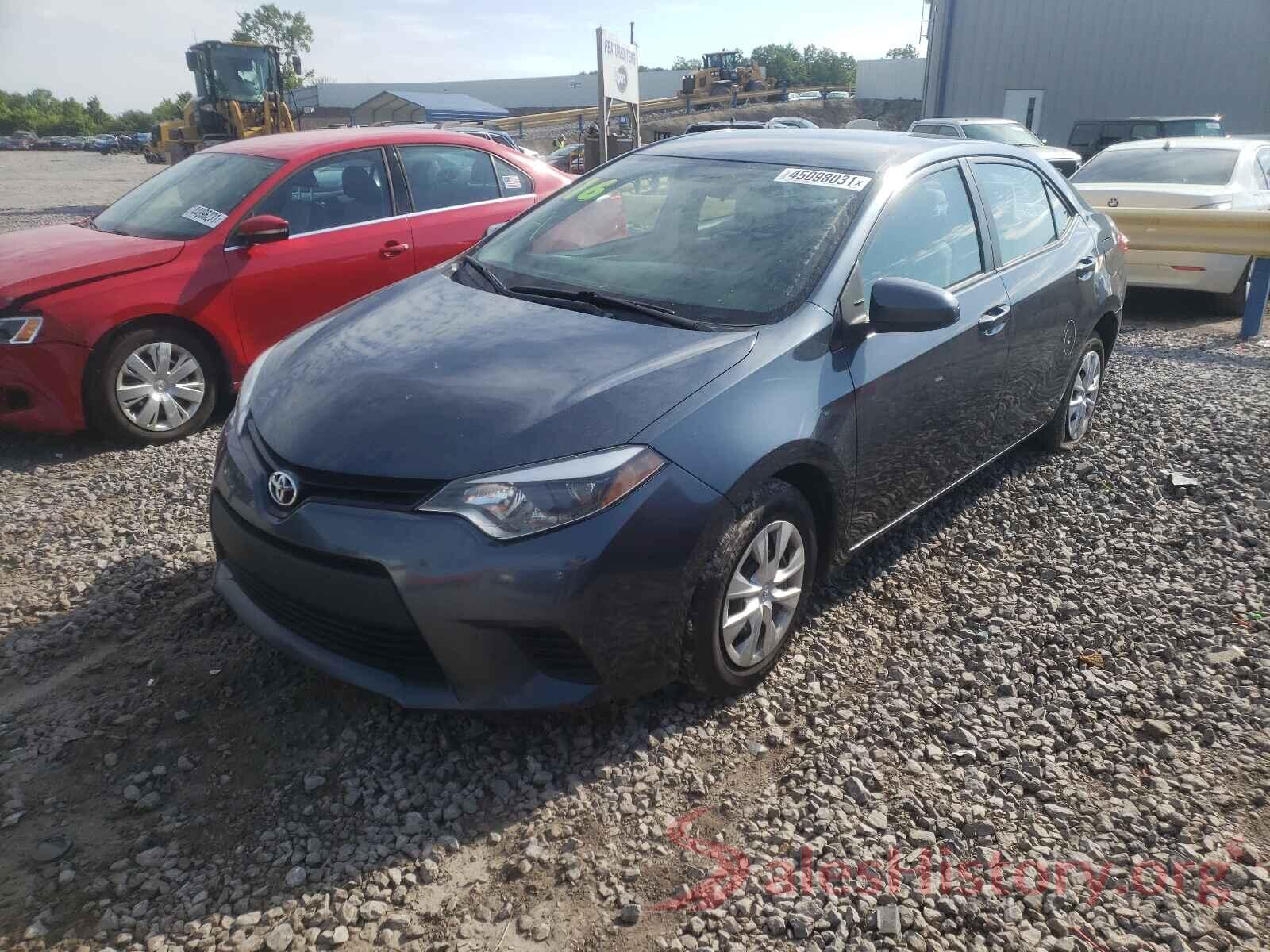 2T1BURHE7GC546604 2016 TOYOTA COROLLA