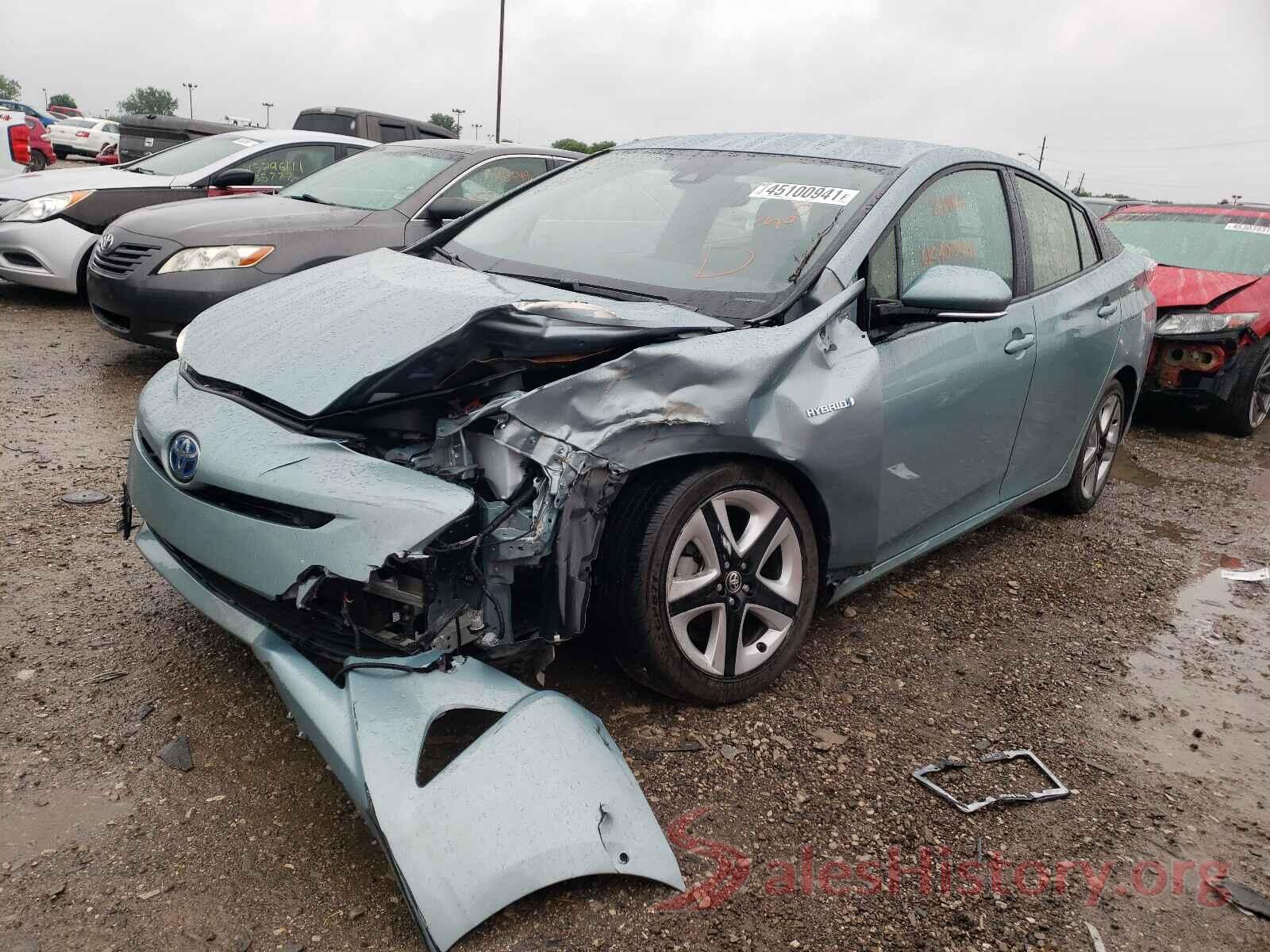 JTDKARFU9J3546686 2018 TOYOTA PRIUS